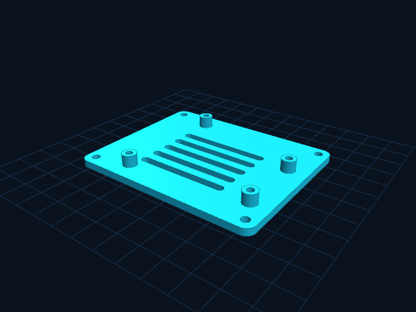 Arduino Uno Base Plate