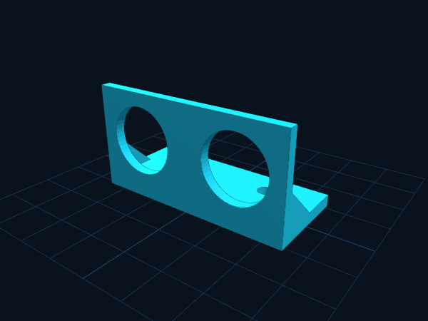 HC-SR04 Ultrasonic Sensor Bracket